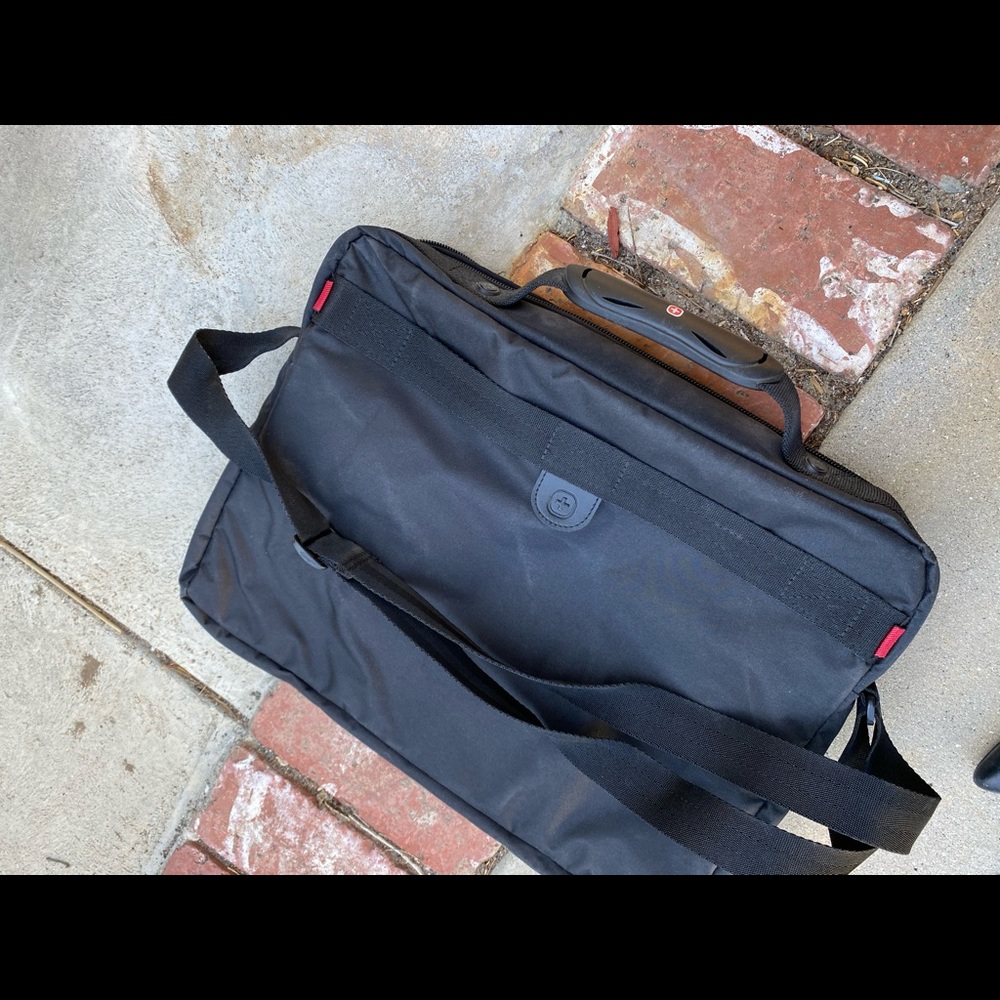 Vintage Swiss Army Laptop Bag Gem
